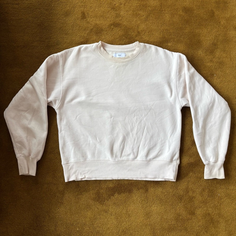 TNA Cozy Boyfriend Crew Sweatshirt